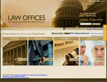 Tablet Screenshot of bukhlaw.com